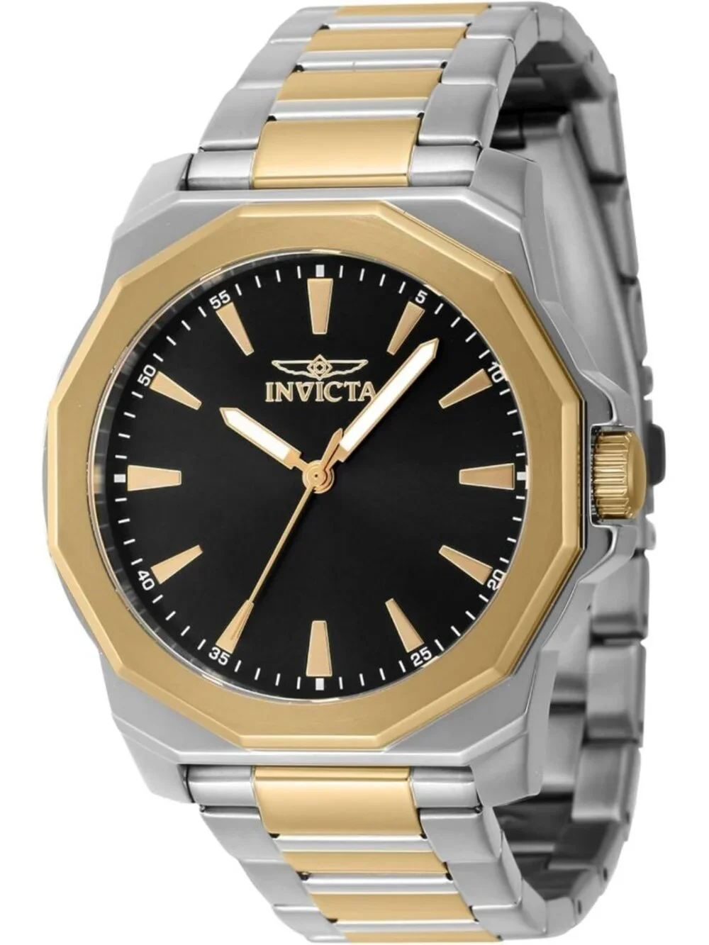 Stylish Men's 42mm Stainless Steel Quartz Watch - Sporty & Durable Timepiece